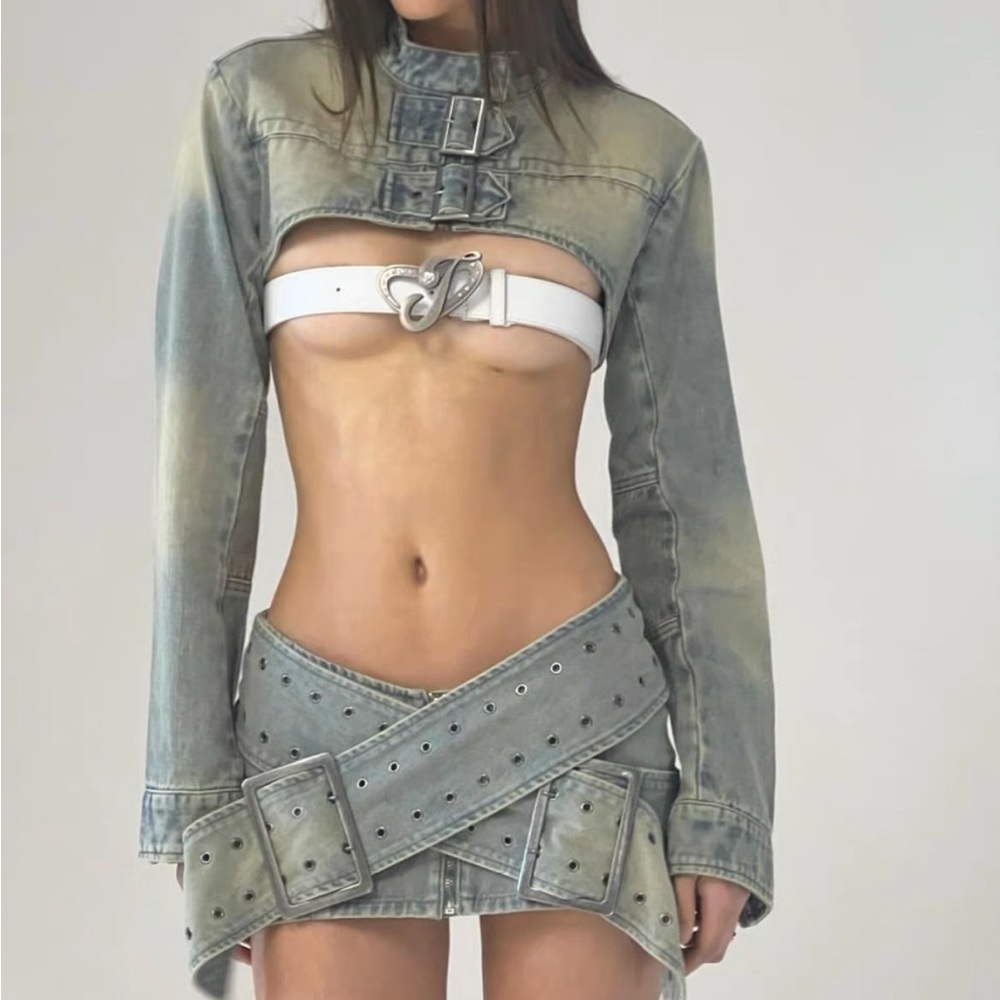 JADED LONDON ASSASSIN MICRO MINI SKIRT
